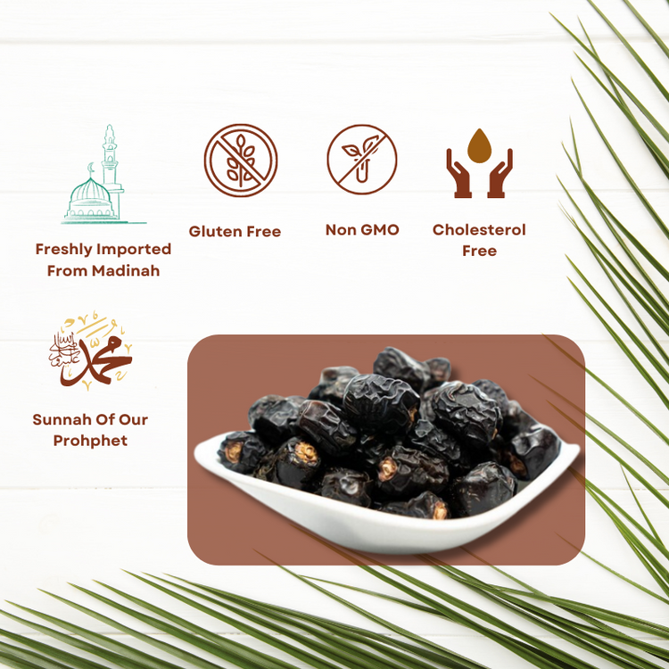 Premium Ajwa Dates Madinah Organic Dates